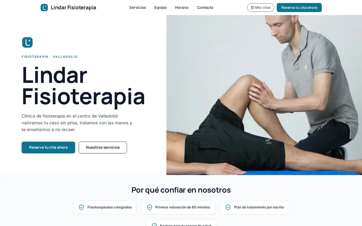 Lindar Fisioterapia · Clínica / Consulta